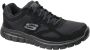 Skechers Burns Agoura Zwarte Sneakers Black Heren - Thumbnail 2