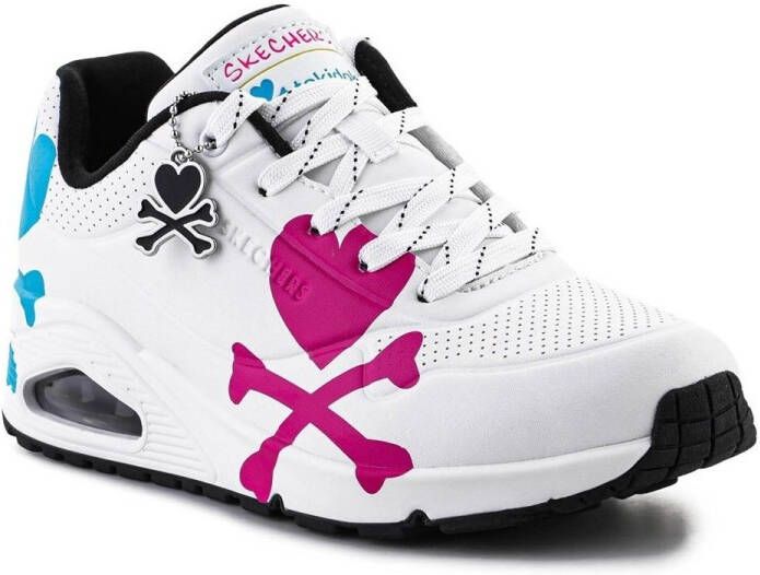 Skechers Hart & Kruisbeentjes Trendy Sneaker Multicolor Dames