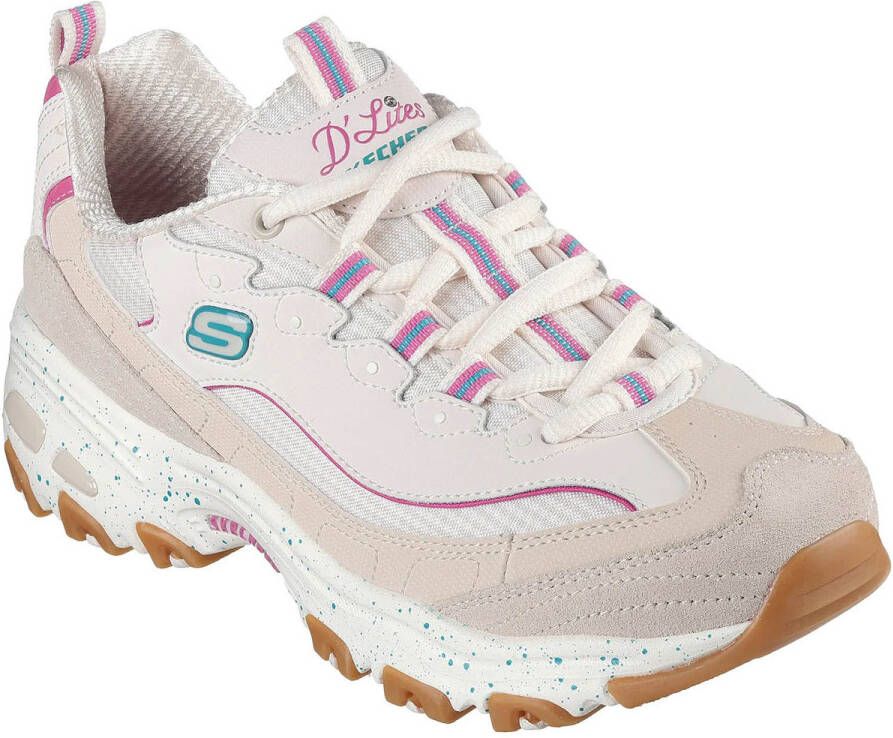 Skechers Sneakers D'LITES-BOLD VIEWS vrijetijdsschoen lage schoen veterschoen met air-cooled memory foam - Foto 3