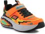 Skechers Mega-Craft 4K Jongens Sneakers Oranje - Thumbnail 4