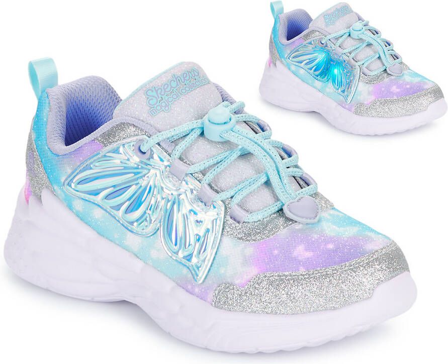 Skechers Dream Racer Unisex Schoenen Zilver Maat: 27 Synthetisch Foot Locker