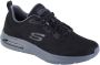 Skechers Heren Sportschoenen Air Cooled Memory Foam Black Heren - Thumbnail 2
