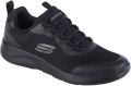 Skechers Hoogwaardige leren sneakers voor heren Zwart - Zwart