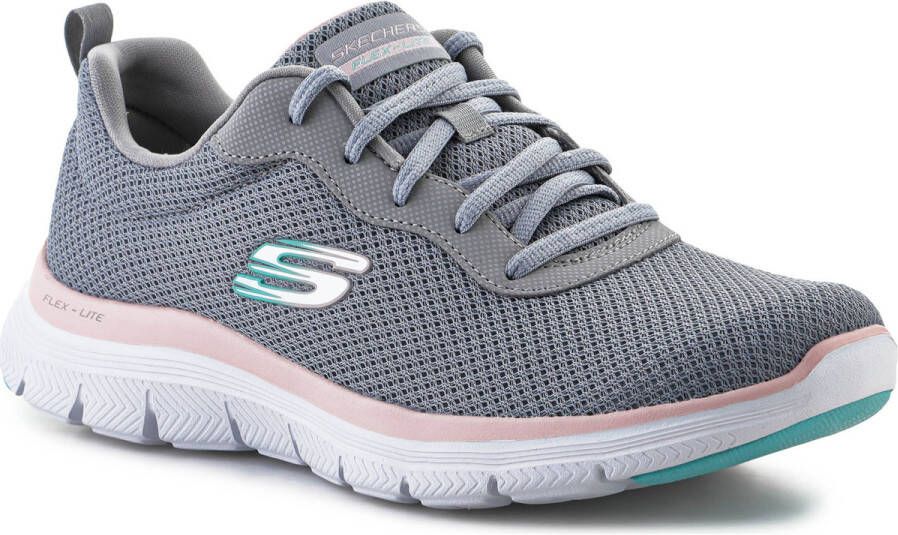 Skechers Flex Appeal 4.0 Brilliant V Sneakers Grijs Dames