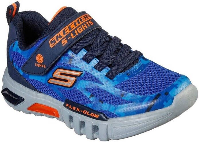 Skechers Flex Glow sneakers met lichtjes Blauw - Foto 2