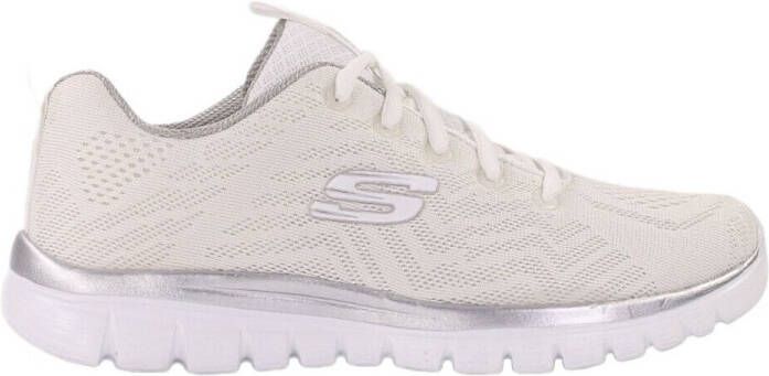 Skechers Sneakers Graceful Get Connected Vrijetijdsschoen lage schoen veterschoen geschikt voor de wasmachine - Foto 5