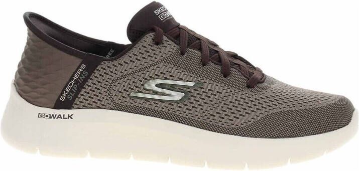 Skechers Go Walk Flex New World Heren Sneakers Bruin - Foto 2