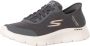 Skechers Go Walk Flex Hands Up Heren Instappers Grijs - Thumbnail 2