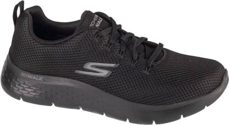 Skechers Go Walk Flex Vespid 216507-BBK Mannen Zwart Sneakers - Foto 3