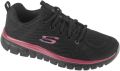 Skechers Lage Sneakers Graceful Get Connected - Zwart