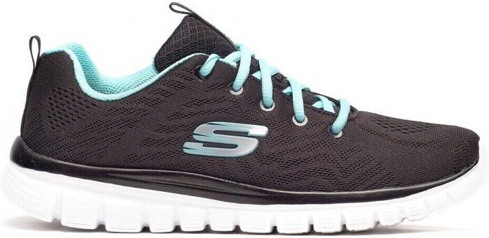 Skechers Sport Dames GRACEFUL GET CONNECTED Sneakers Dames Zwart - Foto 2
