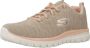 Skechers Sneakers Graceful Twisted Fortune Vrijetijdsschoen lage schoen veterschoen met memory foam - Thumbnail 3