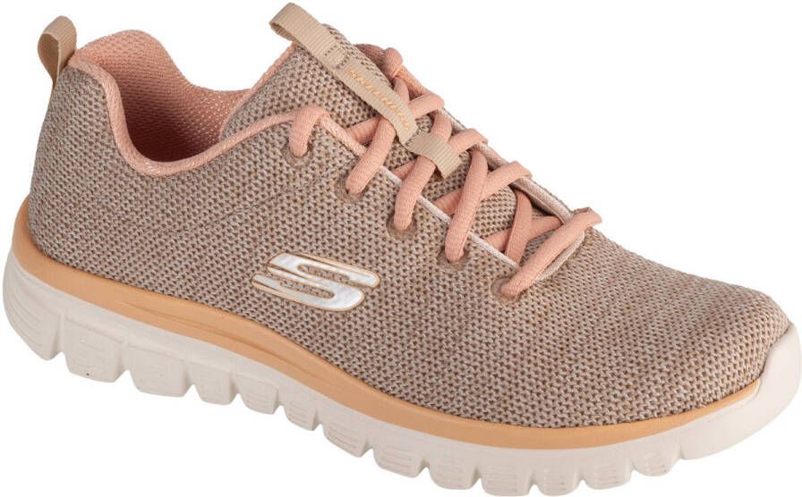 Skechers Sneakers Graceful Twisted Fortune Vrijetijdsschoen lage schoen veterschoen met memory foam - Foto 11