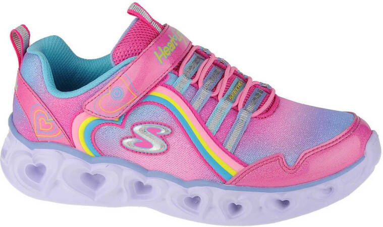 Skechers Lage Sneakers Heart Lights-Rainbow Lux