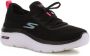Skechers Fitness Schoenen Hyper Burst GoWalk Sneakers 124585-BKMT - Thumbnail 2