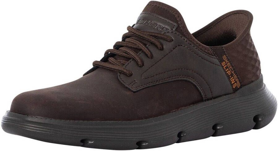 Skechers Lage Sneakers Instappers Garza leren sneakers