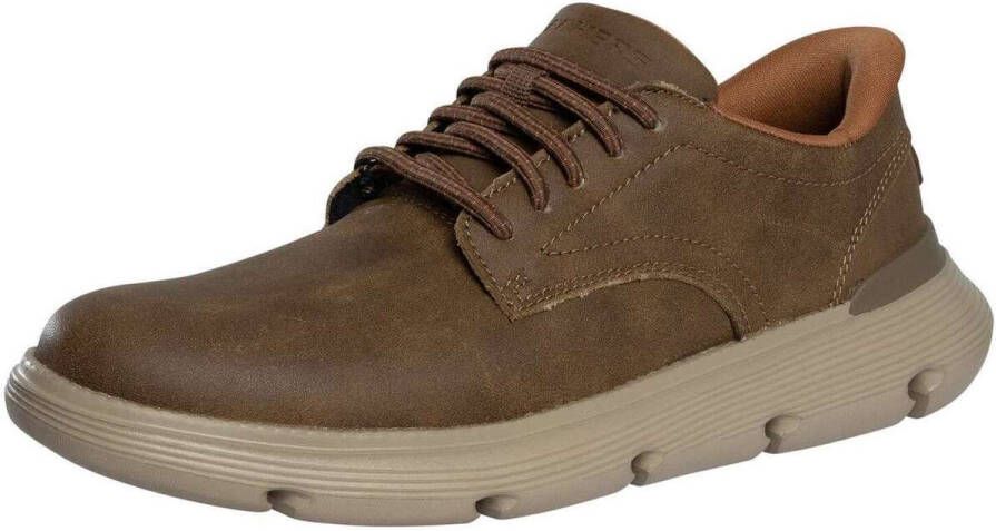 Skechers Lage Sneakers Instappers Garza leren sneakers
