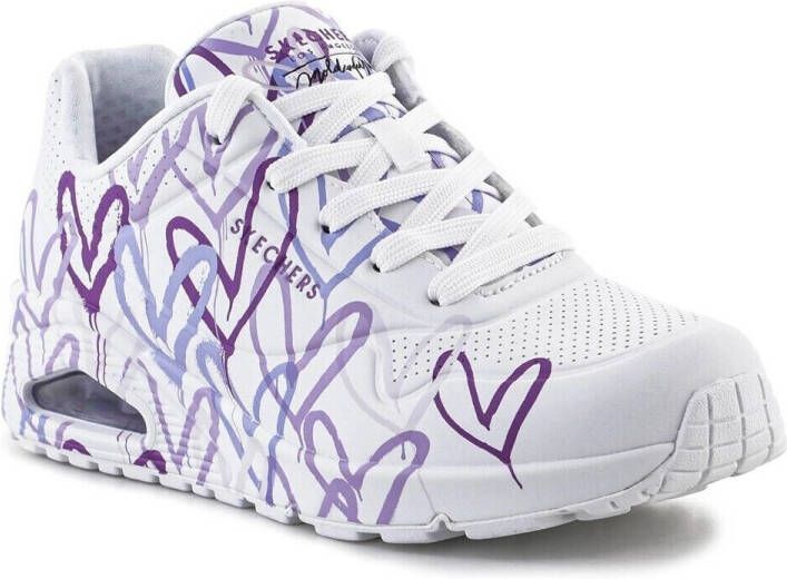 Skechers Lage Sneakers Jgoldcrown Uno Lite Spread The Love - Foto 2
