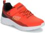Skechers Microspec II Zovrix 403924L-RDBK voor een Rood Sneakers Sportschoenen - Thumbnail 2