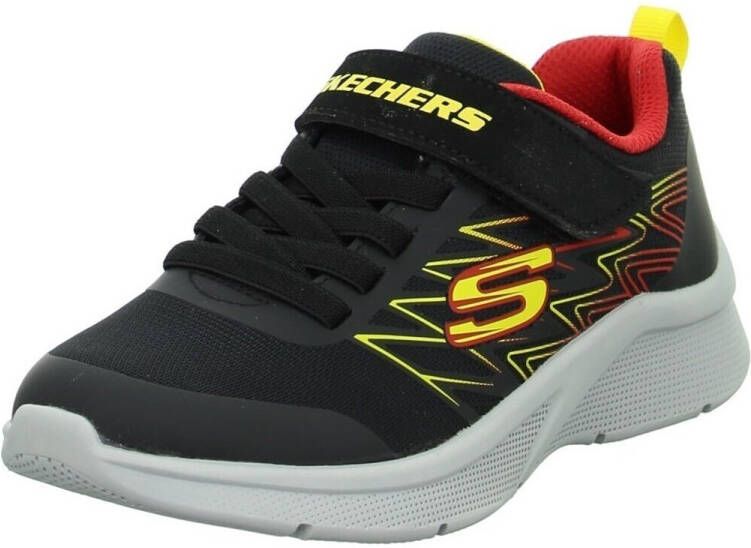 Skechers Microspec Texlor 403770L-BKRD Kinderen Zwart Sneakers - Foto 2