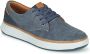 Skechers Moreno Ederson Sneakers Blauw Textiel Heren - Thumbnail 6