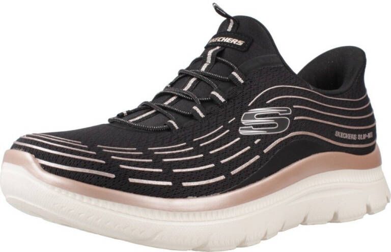 Skechers Slip-on sneakers SUMMITS PLUS-SOFT LUSTER Vrijetijdsschoen instapschoen in vegan uitvoering - Foto 5