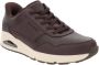 Skechers Uno-Banksia Luxe Heren Sneakers Bruin - Thumbnail 8
