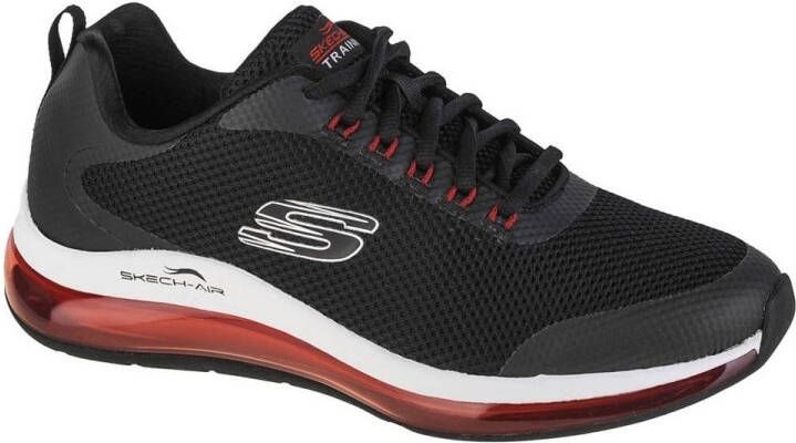 Skechers Skech-Air Element 2-Lomar zwart rood sneakers heren (232036 BKRD) - Foto 2