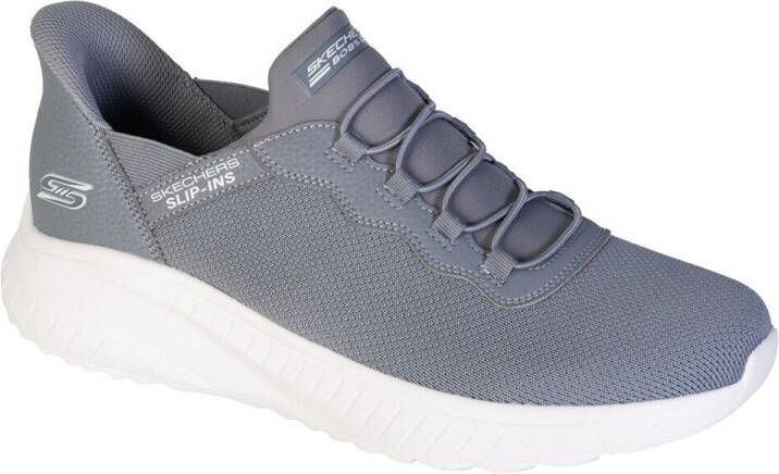 Skechers Slip-ins: BOBS Sport Squad Chaos 118300-GRY Mannen Grijs Sneakers - Foto 5