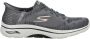Skechers Slip-Ins Go Walk Arch Fit Instappers Heren Grijs - Thumbnail 2