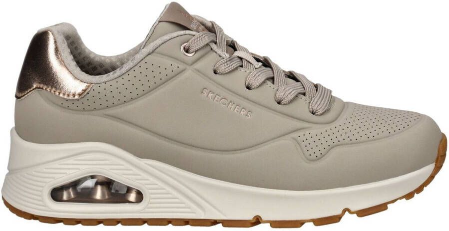 Skechers Sneakers UNO GOLDEN AIR Vrijetijdsschoen lage schoen veterschoen met metallic inzet - Foto 5