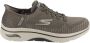 Skechers Slip-Ins Go Walk Arch Fit 2.0 Grand Select 2 Instappers Heren Taupe - Thumbnail 5