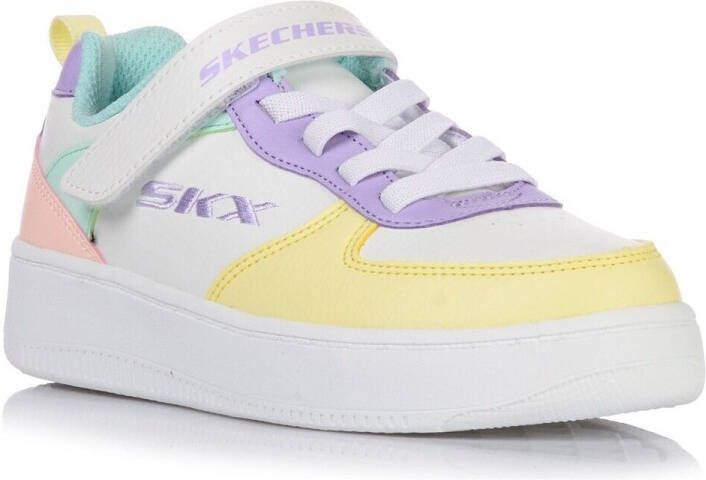 Skechers sneakers wit pastel Meisjes Imitatieleer Meerkleurig 32 - Foto 18