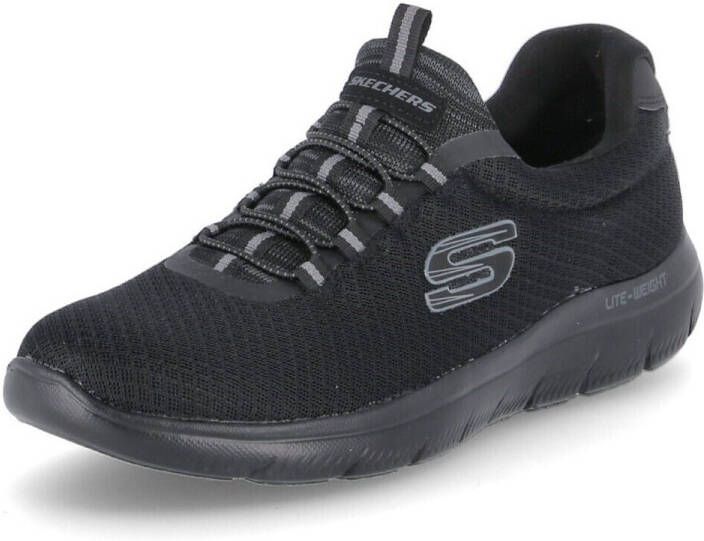 Skechers Sport Heren SUMMITS Sneakers Instappers Heren Zwart - Foto 4