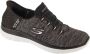 Skechers Dames Enkellaarzen Slip-Ins: Summits-Dazzling Haze Black Dames - Thumbnail 17