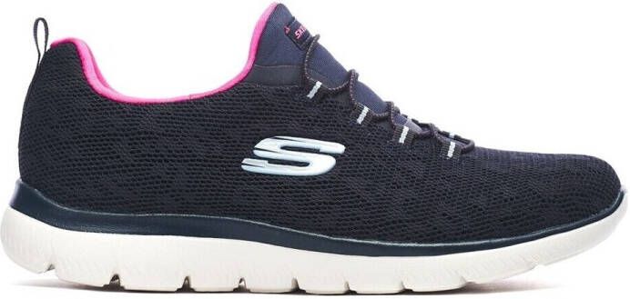 Skechers Summits Vrouwen Marineblauw Sneakers - Foto 3