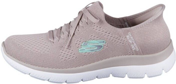 Skechers Slip-on sneakers SUMMITS-NEW DAILY slippers vrijetijdsschoen in vegan uitvoering - Foto 7
