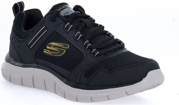 Skechers Track-Knockhill 232001-BKGD Mannen Zwart Trainingschoenen Sportschoenen - Foto 2