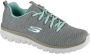 Skechers Sneakers Graceful Twisted Fortune met memory foam vrijetijdsschoen lage schoen veterschoen - Thumbnail 3