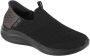 Skechers Hands Free Slip-ins Ultra Flex 3.0 Instappers Dames Zwart - Thumbnail 2