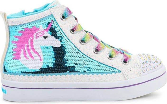 Skechers Twi Lites 2.0 Unicorn Surpris Sneakers White Multi - Foto 3