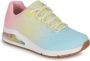 Skechers Sneakers UNO 2 OMBRE AWAY in heldere kleurcombinatie vrijetijdsschoen lage schoen veterschoen - Thumbnail 6