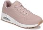 Skechers Uno Stand On Air Dames Sneakers Lichtroze - Thumbnail 5