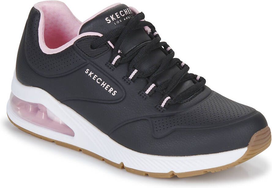 Skechers Uno 2nd Best Sneaker Zwart Roze Zwart Dames - Foto 3