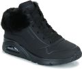 Skechers Uno Veterboot Meisjes Zwart - Zwart