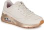 Skechers uno coole hakken beige sneaker Beige Dames - Thumbnail 2