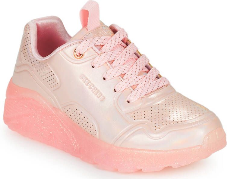 Skechers Uno Ice Prism Luxe Meisjes Sneakers Light Pink - Foto 3