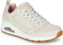 Skechers Air Fabric Lace Trainers Beige Dames - Thumbnail 2