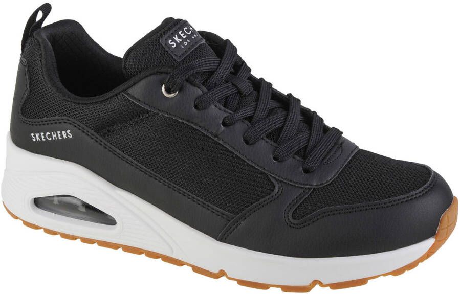 Skechers Uno Stacre Sneaker Casual en Sportieve Herenschoen Zwart Heren - Foto 6
