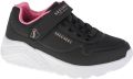 Skechers Lage Sneakers Uno Lite - Zwart